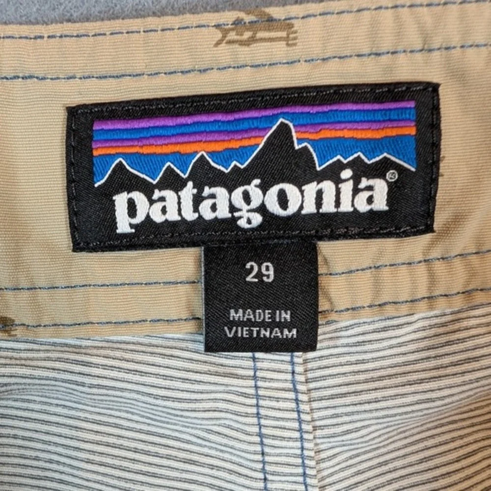 Patagonia Mens Board Shorts Swim‎ Trunks Size 29 Striped